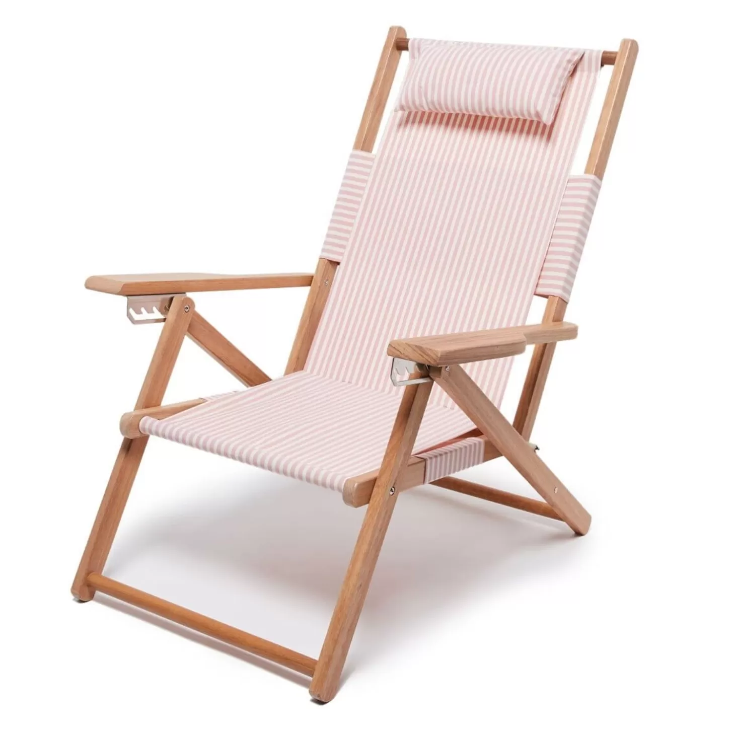 Tommy Chairs>Business & Pleasure Co. The Tommy Chair - Lauren'S Pink Stripe