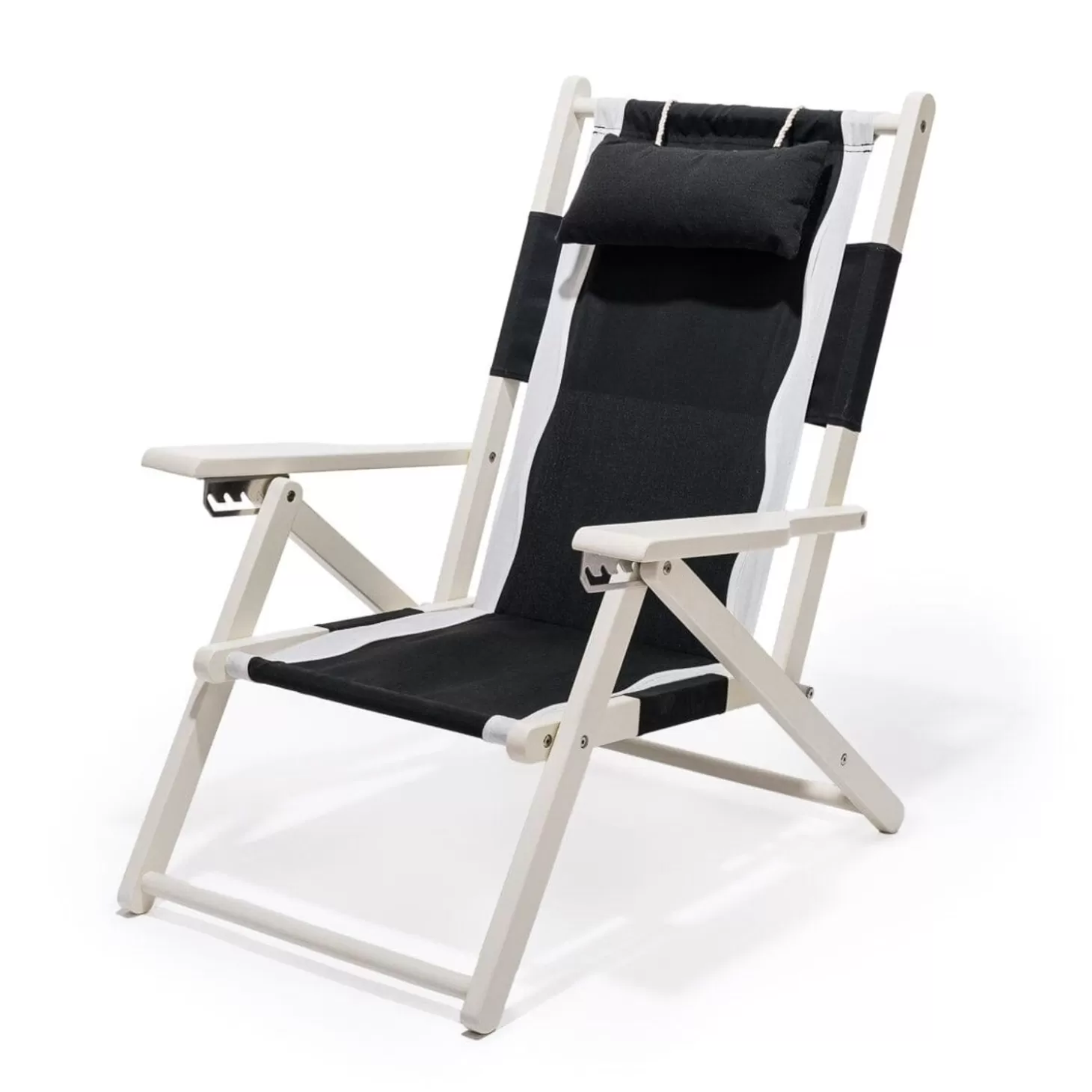 Tommy Chairs>Business & Pleasure Co. The Tommy Chair - White - Rivie Black