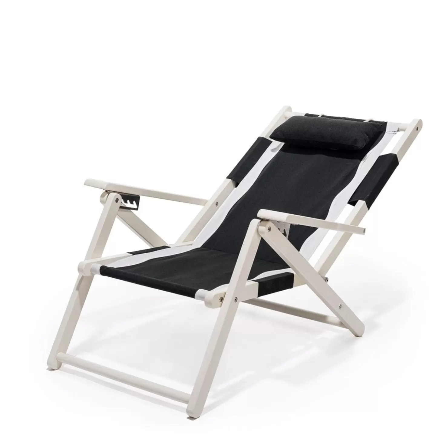 Tommy Chairs>Business & Pleasure Co. The Tommy Chair - White - Rivie Black