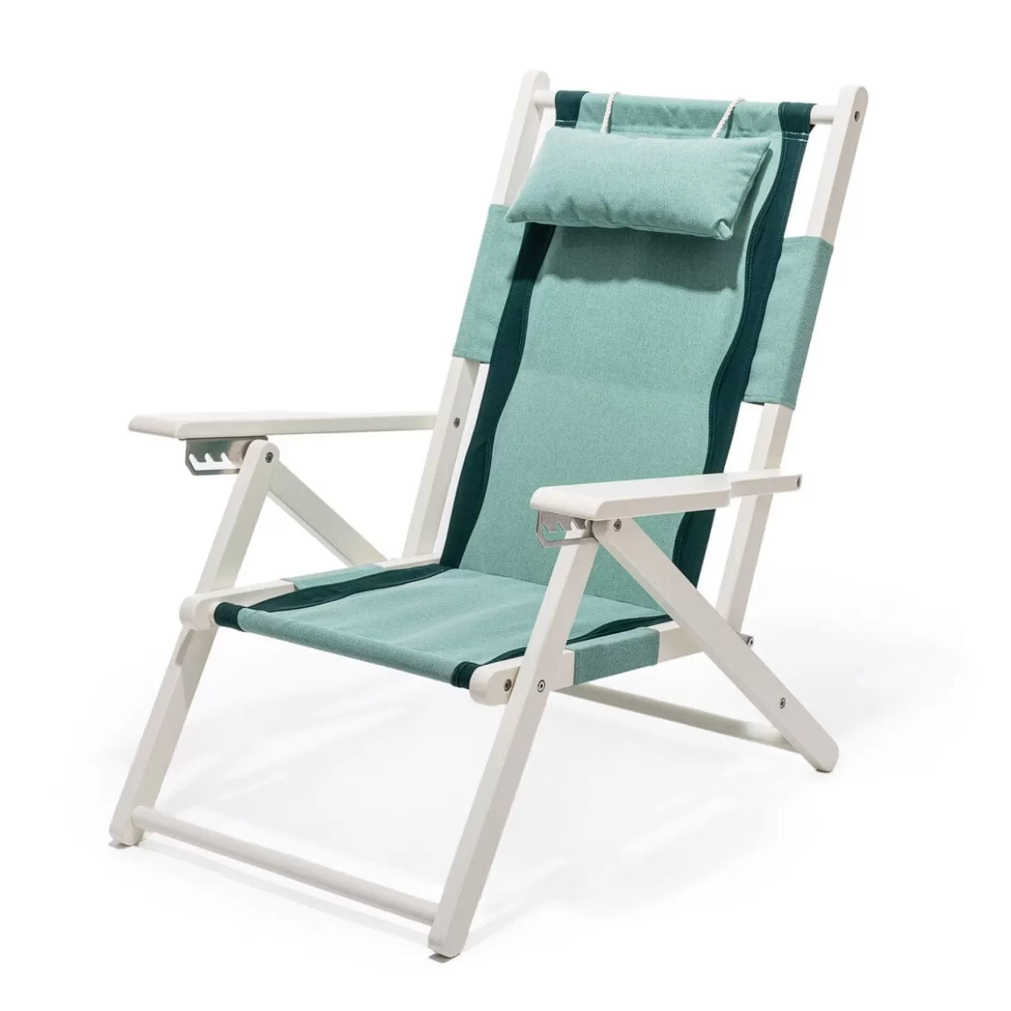 Tommy Chairs>Business & Pleasure Co. The Tommy Chair - White - Rivie Green