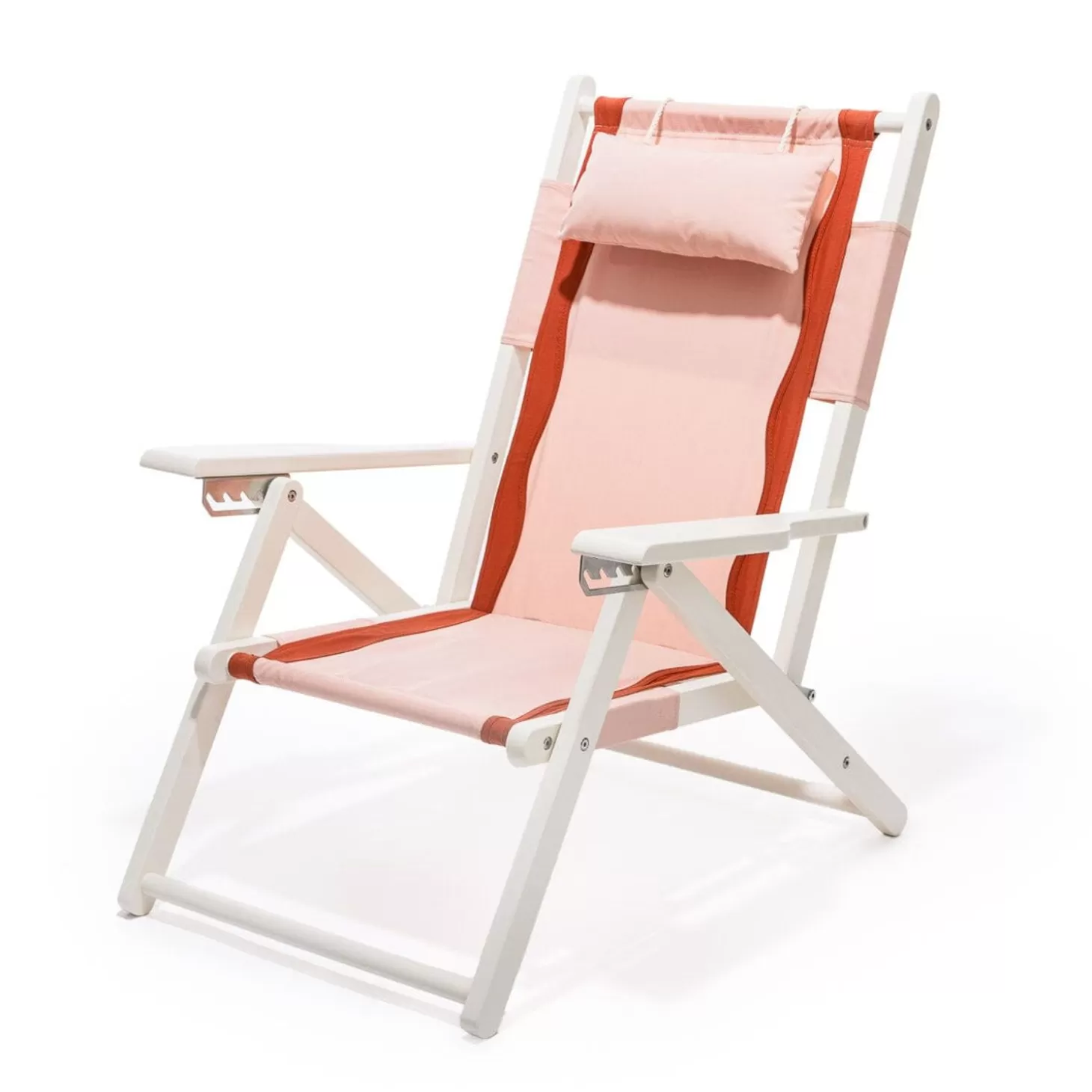 Tommy Chairs>Business & Pleasure Co. The Tommy Chair - White - Rivie Pink