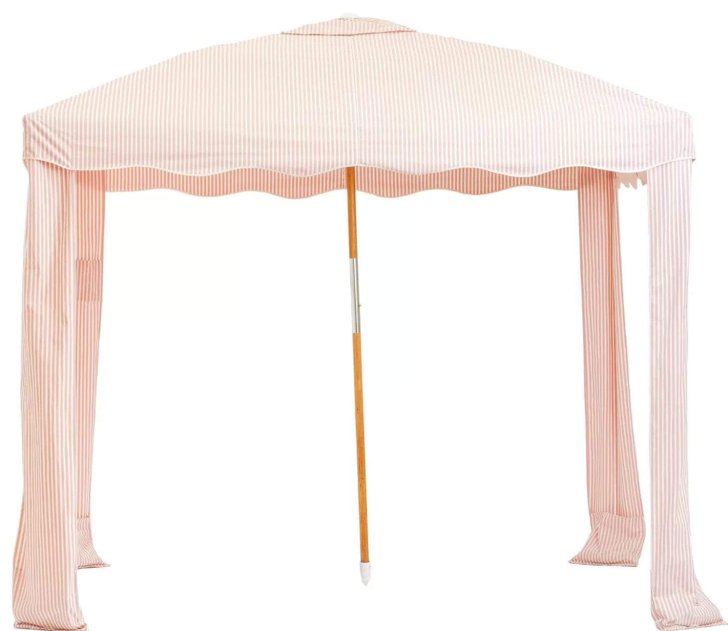 Cabanas & Tents>Business & Pleasure Co. The Xl Cabana - Lauren'S Pink Stripe