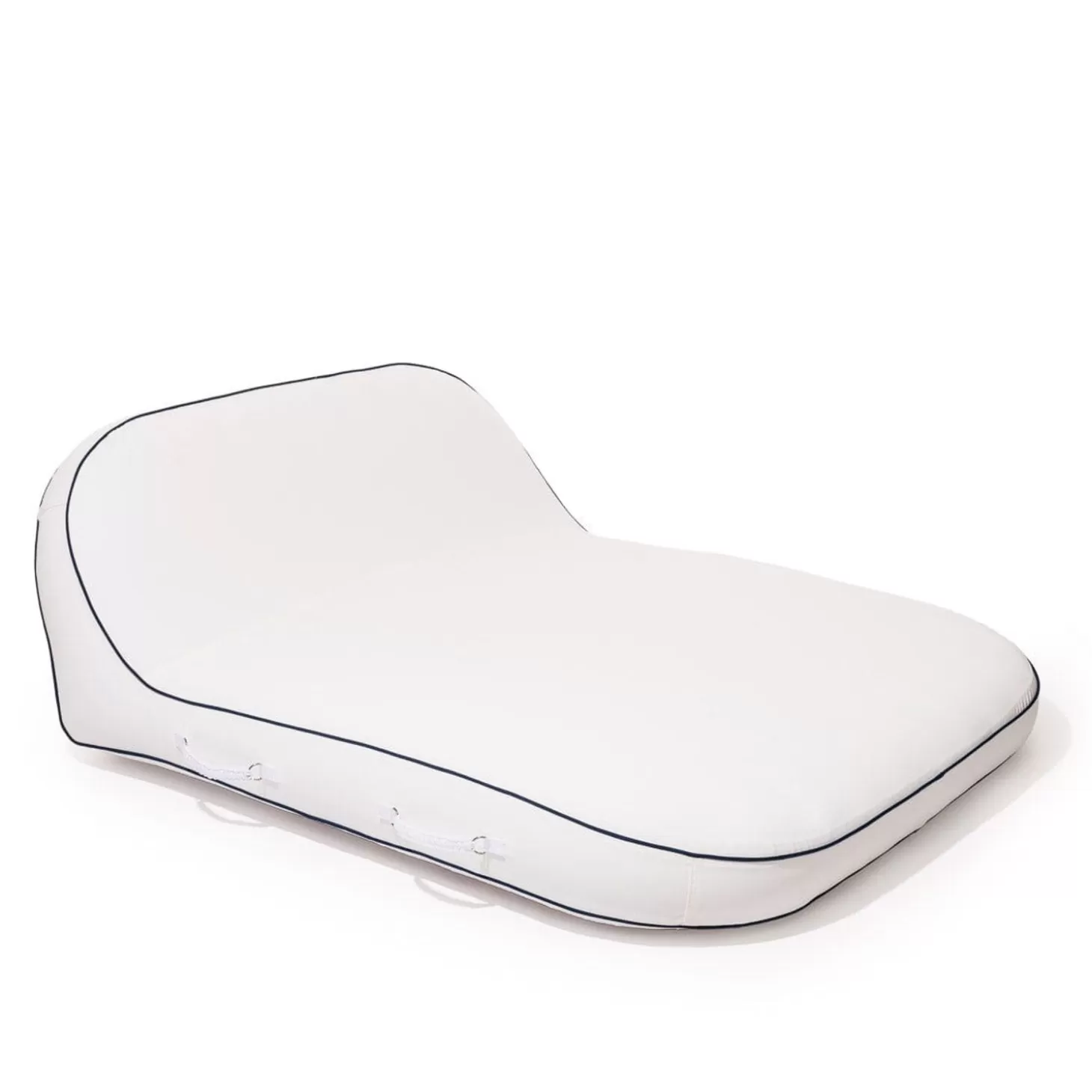 Xl Pool Loungers>Business & Pleasure Co. The Xl Pool Lounger - Rivie White