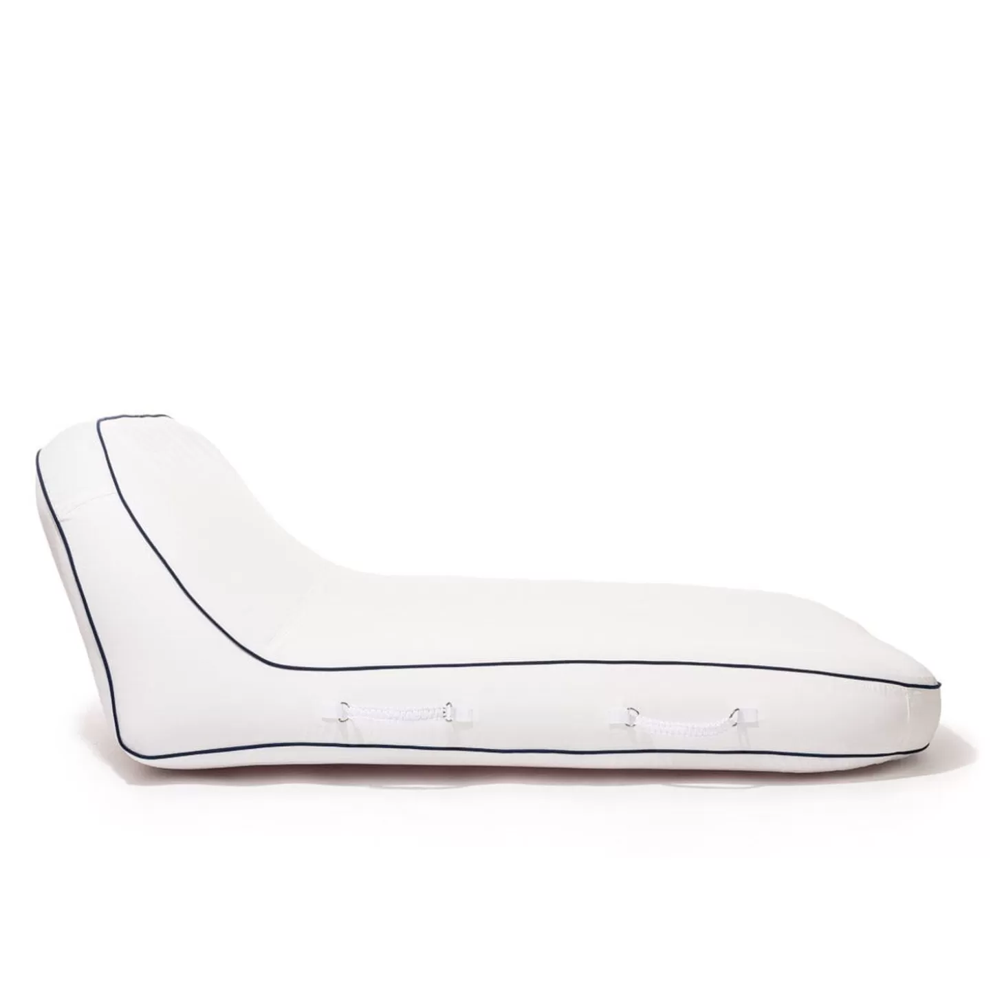 Xl Pool Loungers>Business & Pleasure Co. The Xl Pool Lounger - Rivie White